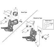 FD-R2000 clamp band adapter, 28.6 mm