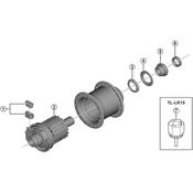 DH-UR705 internal assembly, black