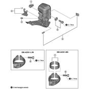FD-R7150 outer skid plate &amp; E-ring
