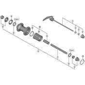 FH-R7000 complete hub axle