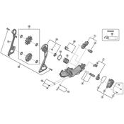 RD-RX805-GS outer plate assembly, GS