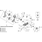 RD-RX822 GS end adjust screw and plate