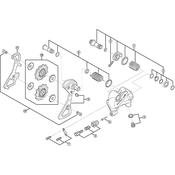 RD-9000 plate axle assembly