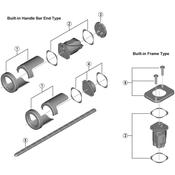 EW-RS910 handle holder A and B