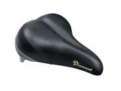 Saddle Diamant Retro Black With Metal Springs