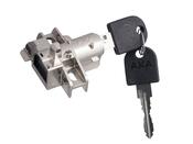 Lock AXA Bosch 2 Downtube Battery Silver