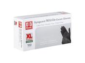 Glove Basic Synguard Nitrile X-Large Black 100/Box image