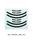 Decal Bontrager Aeolus Comp Disc Anthracite/Black Front/Rear