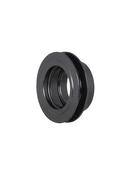 Hubcap Bontrager XXX 24H End Cap Drive 15mm Black Front