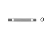 Hubaxle Bontrager RX-342 Axle Kit 142mm Silver Rear