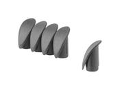 Stem Part Bontrager Adjustable Quill Stem Plug Black 5 Pack