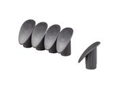 Stem Part Bontrager Adjustable Threadless Plug Black 5-pack