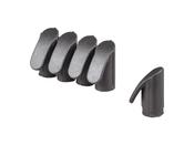 Stem Part Bontrager Adj Threadless Integrated Plug Black 5pk