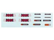 Decal Bontrager Aeolus XXX 6 Black/Red