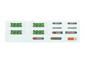 Decal Bontrager Aeolus XXX 6 Icon Green