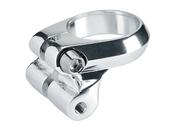 Seat Post Part Electra Clamp w/Rackmounts 31.8 Silver (Alloy)