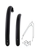 Mudguard Electra Townie 7D EQ Men's 26in Tall Matte Black Set