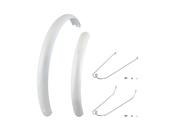 Mudguard Electra Townie Path 9D EQ Pearlised White Pair