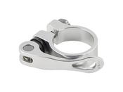 Seat Collar Lee Chi Clamp 36.4mm Quick Release Silver image