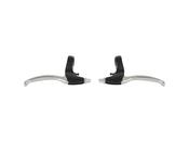 Brake Lever Lee Chi LM-48  Silver/Black Set