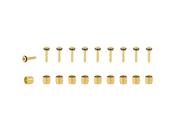 Brake Part Tektro Olive &amp; Barb Chrome 10 Piece