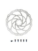 Rotor Tektro TR-17 203 2.3mm 6-Bolt Stnl Stl Coated Silver
