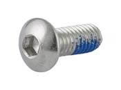 Fastener Trek Bolt M4x0.7x10mm Button Head Silver image