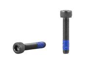 Fastener Trek-Diamant M5x25x0.8 Hex ThreadLock Black 2 Piece
