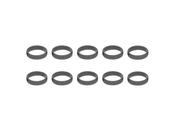 Cable Management Trek-Diamant HBar Cable Guide Black 10/Set