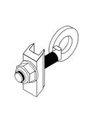 Frame Part Trek-Diamant Chain Tensioner IGH Aluminum Black