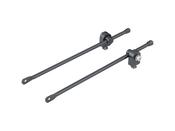 Rack Part Trek I-Type (Straight) 250mm Alloy Stay Black Rear