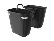 Basket Trek Fetch+ 2 Front Pannier and Rack Kit Black