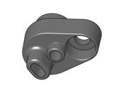 Cable Management Trek Forklight Wire Plug Black