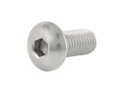 Fastener Trek M5x0.8x12mm Button Head Cap Screw Silver image