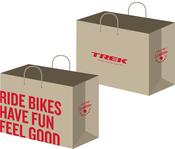 POP Trek Ride Bikes Have Fun Paper Bags Medium 100/Box