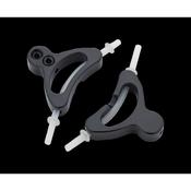 Alloy Straddle Cable Carrier with Liner