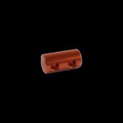 Wheel Spoke Pin 5.95mm 2 Hole Orange