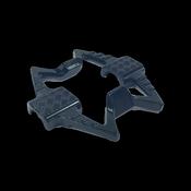 Pedal Body Double Shot Clip Blk