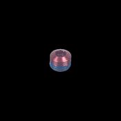 Pedal End Cap Hex Red