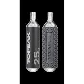CO2 Cartridges With Sleeve - 25g