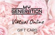 My Generation Virtual Online Gift Card image