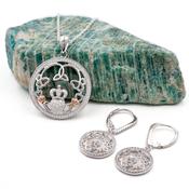 Two Tone Claddagh Gift set, From Ireland