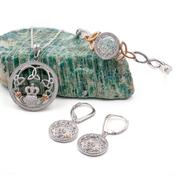 Two Tone Claddagh Gift set, From Ireland