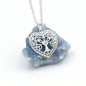 Tree Of Life Heart Necklace, From Ireland