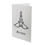 Celtic Motherhood Knot Greeting Card, From Ireland image