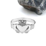 Ladies Light Weight Claddagh Ring, From Ireland