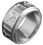 Exclusive Special Edition Silver History of Ireland Ring 10mm - Size 7 Only, From Ireland image