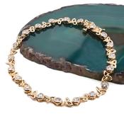 2ct Diamond Trinity Knot Bracelet, From Ireland image