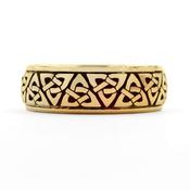 Intertwined Trinity Knot Ring, From Ireland