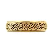 Intertwined Trinity Knot Ring, From Ireland